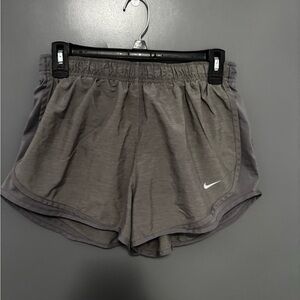Grey Nike drifit shorts